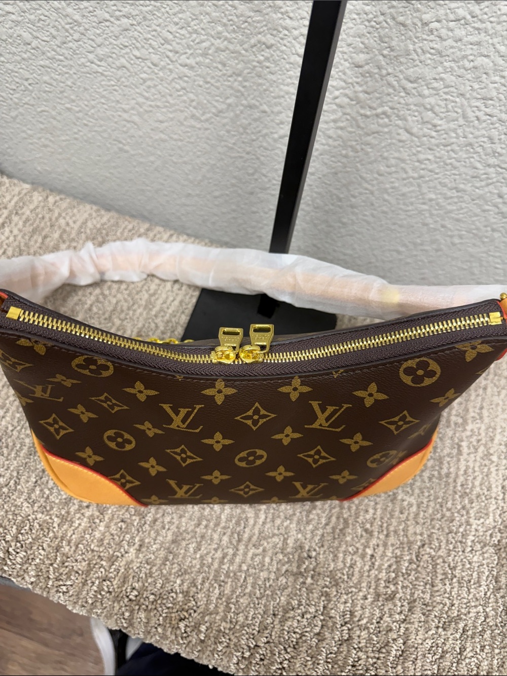 Source Unknown LV Brown Monogram Boulogne PM - Picture 9 of 15